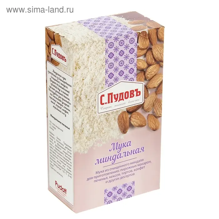 Мука &laquo;С. Пудовъ&raquo;, миндальная, 100 г