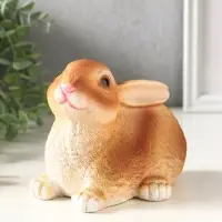 Копилка для денег &laquo;Кролик&raquo;, 13&times;12&times;18 см, коричневый