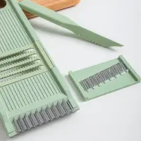 VETTA Терка многофункциональная со сменными лезвиями 25х8,5х2см, нерж.сталь, полипропилен, 7 пр