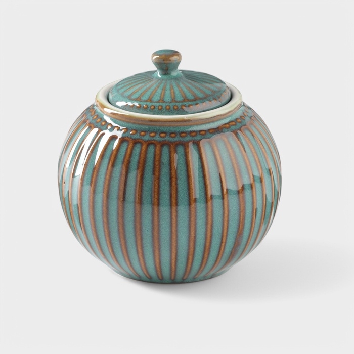 Сахарница Доляна Сахарница Доляна "Винтаж" 350 мл , цвет синий