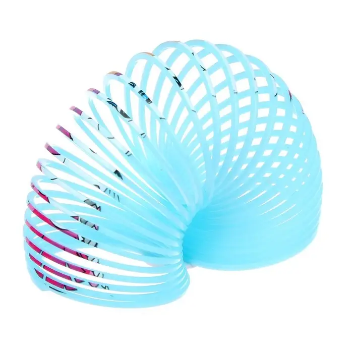 Пружинка - радуга «Единорог», d=3.5 см, в шоубоксе, МИКС