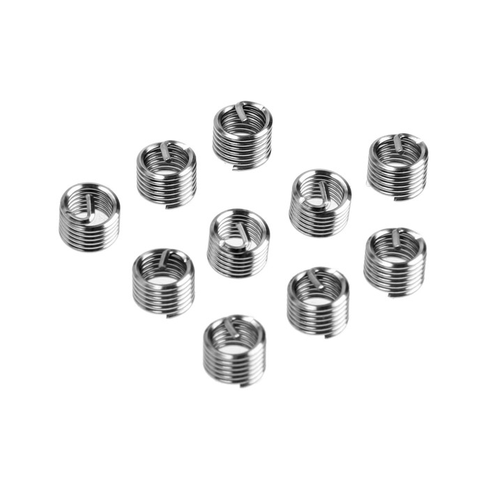 Набор резьбовых вставок ТУНДРА, М6х1, 10 шт. Набор резьбовых вставок ТУНДРА, М6х1, 10 шт.