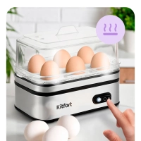 Яйцеварка электрическая автоматическая - КТ-6957 - 400 Вт Яйцеварка электрическая автоматическая - КТ-6957 - 400 Вт