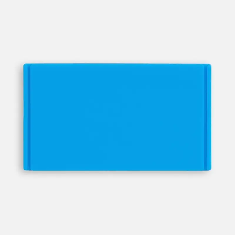 Лейбл из ПВХ Dzeta, M, голубой