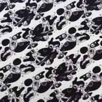 Набор бумаги упаковочной крафт "Космонавт", 50 × 70 см, 2 листа