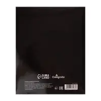 Предметная тетрадь по русскому языку Calligrata &laquo;На Чёрном&raquo;, 48 листов, в линейку, со справочным материалом, обложка из мелованного картона