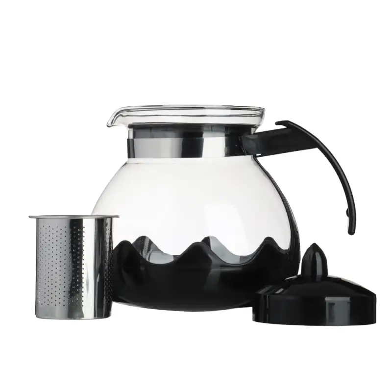 VETTA Классик Чайник заварочный 1,5л, стекло, нерж.сталь