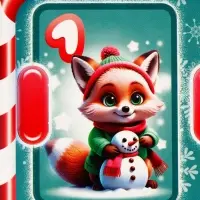 Подарочная коробка новогодняя Лесная братва 24,2х3,2х30,2 см