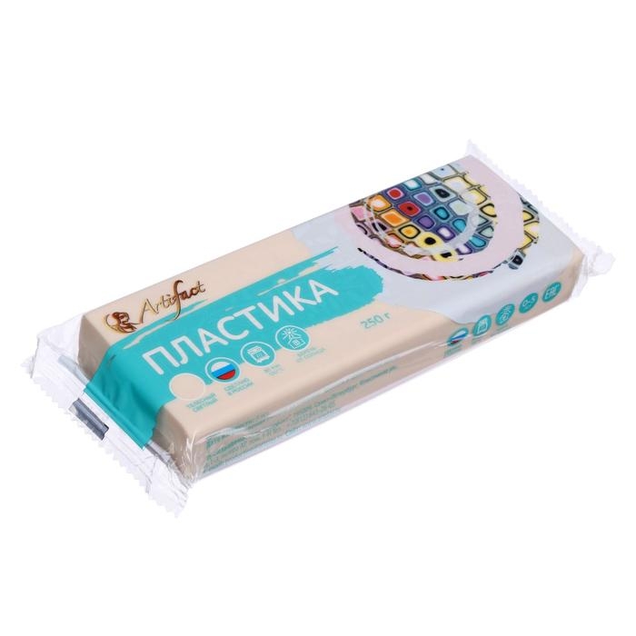 Пластика - полимерная глина, 250 г, телесный светлый Пластика - полимерная глина, 250 г, телесный светлый