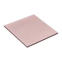 Блок с липким краем 76&times;76 мм, 50 листов, кофейный перламутр, пластик