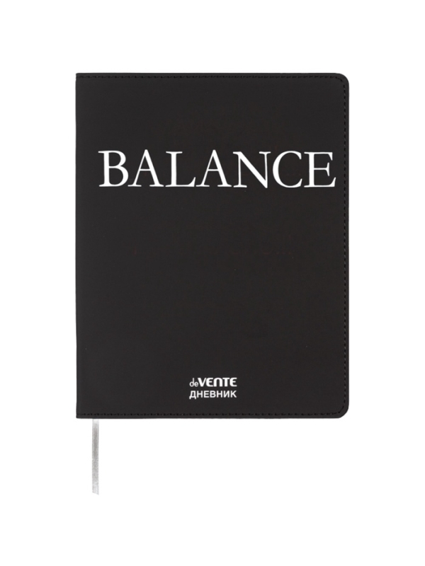 Дневник школьный 1-11 класс, deVENTE. BALANCE", искусственная кожа, шелкография