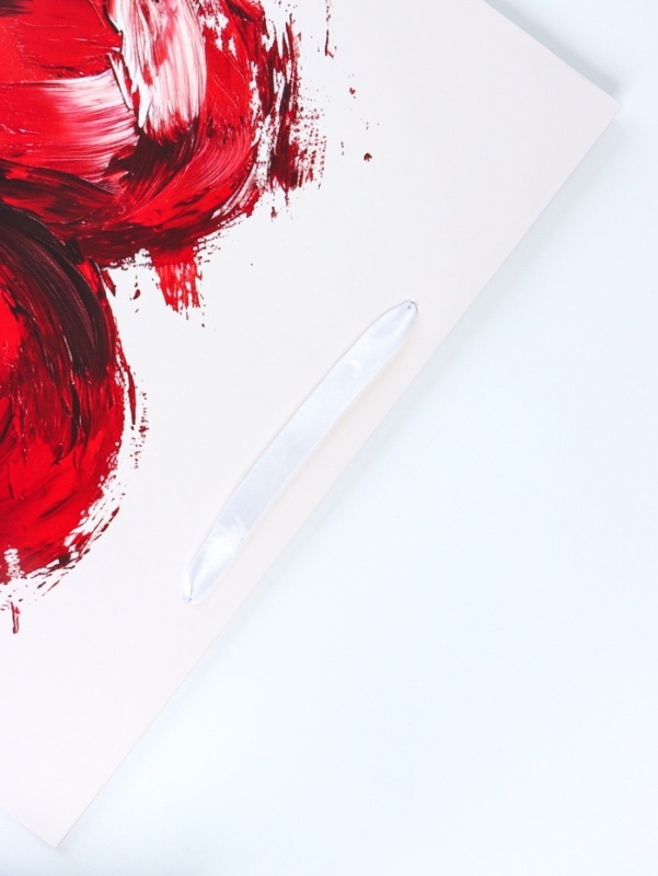 Пакет подарочный ламинированный вертикальный «С любовью», XL 40 × 49 × 19 см