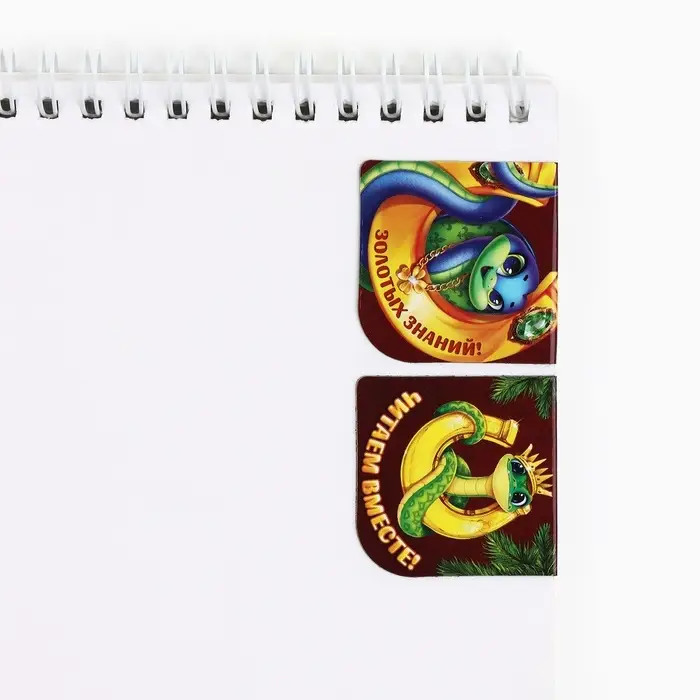 Магнитные закладки для книг «Золотых знаний!», 2 шт. Магнитные закладки для книг «Золотых знаний!», 2 шт.