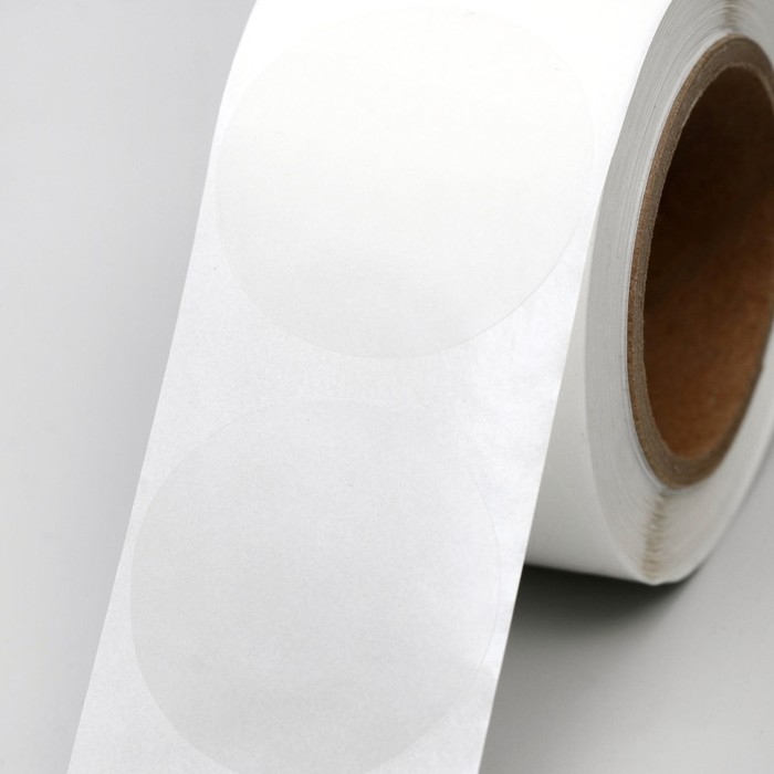 Наклейка прозрачная 3,8 х 3,8 см, 300 шт Наклейка прозрачная 3,8 х 3,8 см, 300 шт