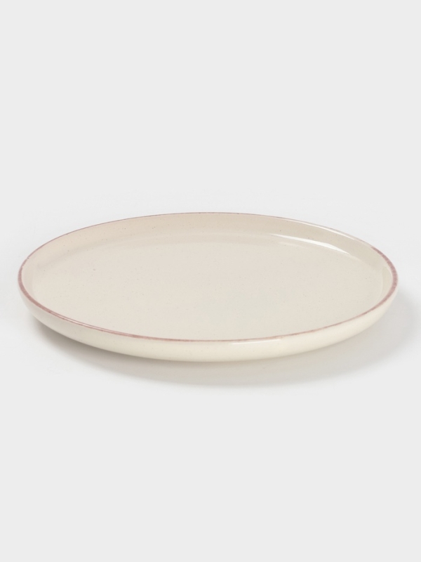 Тарелка Доляна «Альпийский крем», d=20.5, керамика, белая Тарелка Доляна «Альпийский крем», d=20.5, керамика, белая