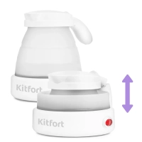 Чайник электрический маленький КТ-667 - 0.6 л