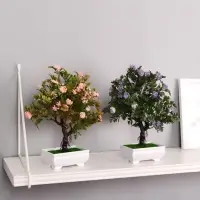 Бонсай искусственный в горшке &laquo;Деревце очарованье&raquo;, 10&times;22 см, МИКС