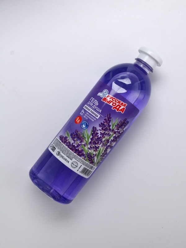 Русская Выгода Гель для душа нежная лаванда, 1000 мл Русская Выгода Гель для душа нежная лаванда, 1000 мл