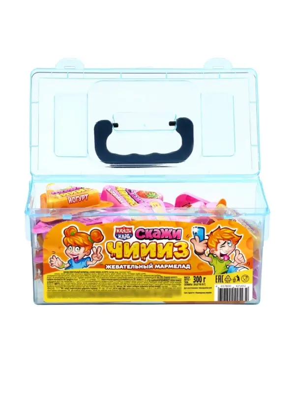 Жевательный мармелад "Скажи Чиииз" ассорти 10г