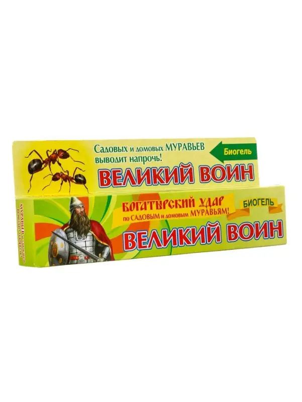 Средство от муравьев &laquo;Великий Воин&raquo;, гель, туба, 30 г