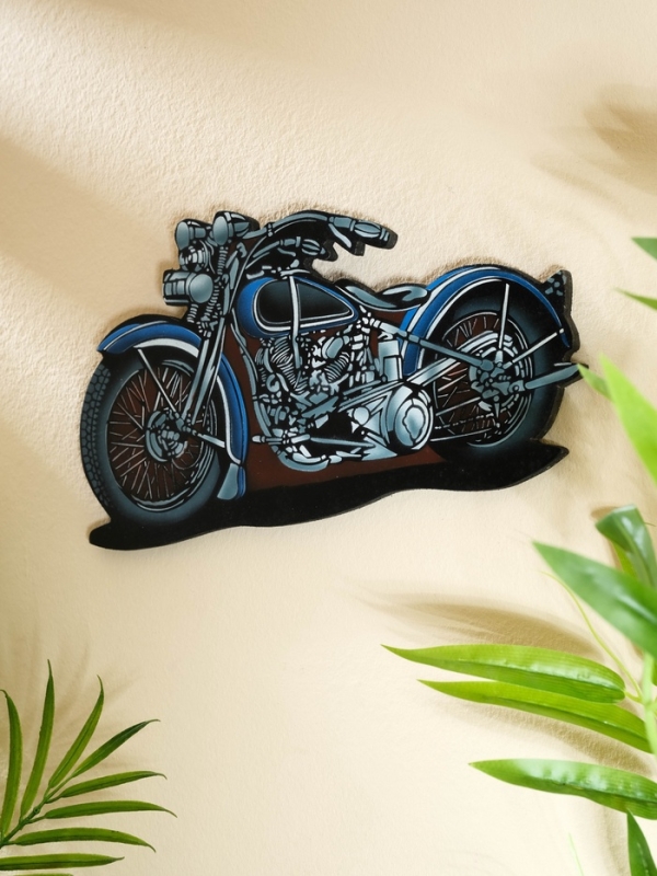 Панно  Панно "Чоппер" дерево 30х16 см, синий