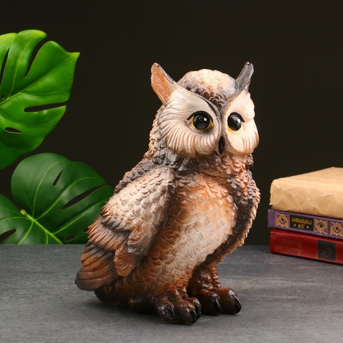 Копилка Копилка "Сова большая, натуральная" 27 см