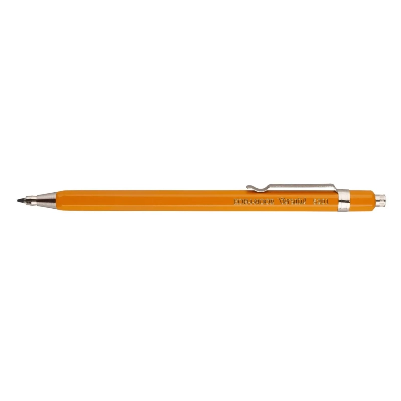 Карандаш цанговый VERSATIL 5201 2мм металлич желтый,клип,блист 5201CN1004BL