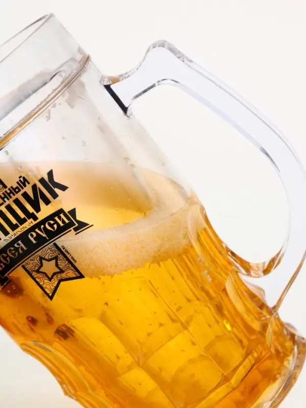 Пивная кружка охлаждающая «Заслуженный банщик», 420 мл, двойные стенки Пивная кружка охлаждающая «Заслуженный банщик», 420 мл, двойные стенки