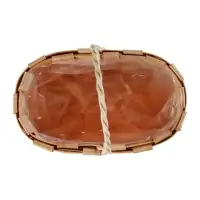 Корзина плетёная для хранения, 17&times;10&times;9 см, ручка h=9.5 см, секвойя