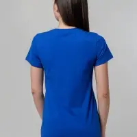 Футболка женская T-bolka Stretch Lady, ярко-синяя (royal), размер S