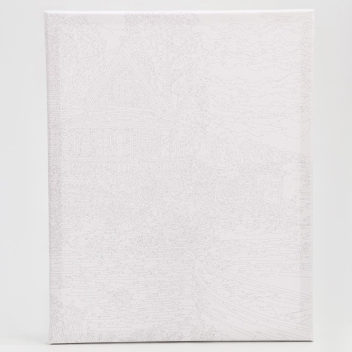 Картина по номерам на холсте с подрамником "Рассвет" 40*50 см