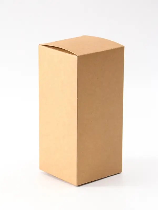 Коробка складная крафт 8,8х8,8х19,3 см