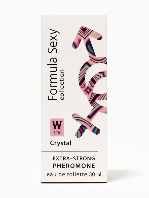 Туалетная вода женская с феромонами Formula Sexy collection Crystal W118, 30 мл