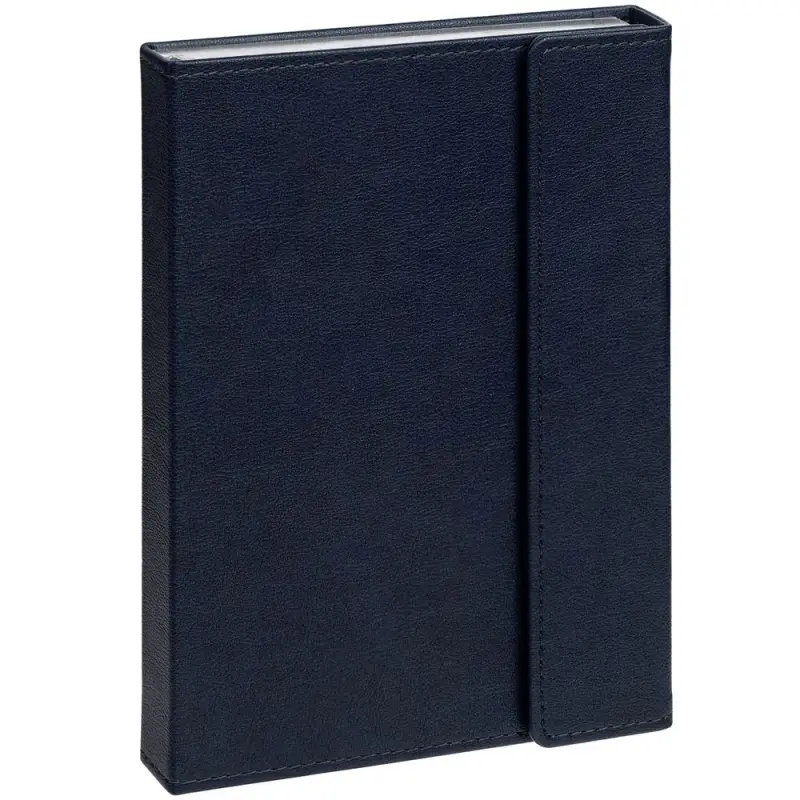 Ежедневник Flap на заказ, недатированный, синий Ежедневник Flap на заказ, недатированный, синий