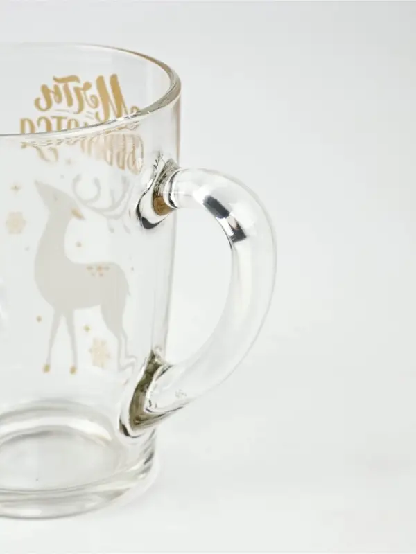 Кружка новогодняя стеклянная &laquo;Мечты&raquo;, 300 мл