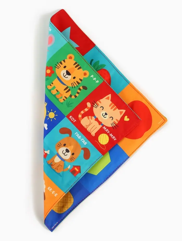 Игрушка платочек шуршалка яркий, 27х27см Крошка Я Игрушка платочек шуршалка яркий, 27х27см Крошка Я