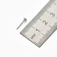 Швензы «Гвоздики» для изготовления пусет, 4 мм (набор 5пар), цвет серебро Швензы «Гвоздики» для изготовления пусет, 4 мм (набор 5пар), цвет серебро