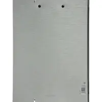 Планшет-трансформер А4 с зажимом "Steel&Style", пластик (полифом), 1800мкм, серебристый металлик 110