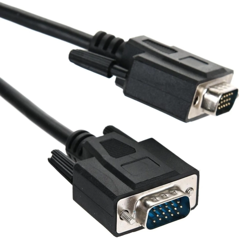 Кабель (соединит.) SVGA (15m/15m) 1,8m 2 фильтра TV-COM (QCG341AD-1.8M)
