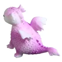 Мялка «Дракоша» с пастой, цвета МИКС