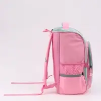 Рюкзак школьный, с эргономичной спинкой, 2 отделения &laquo;Белый котик&raquo;