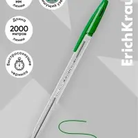 Набор шариковых ручек ErichKrause R=301 Classic Stick, 4 цвета, узел 1 мм, прозрачный корпус