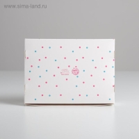 Коробка подарочная складная, упаковка, «Гифт бокс», 21 х 15 х 5 см