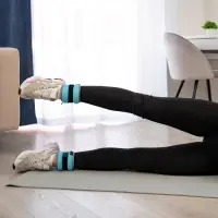 Утяжелители неопреновые ONLYTOP, 2 шт. &times; 0.25 кг, цвет голубой