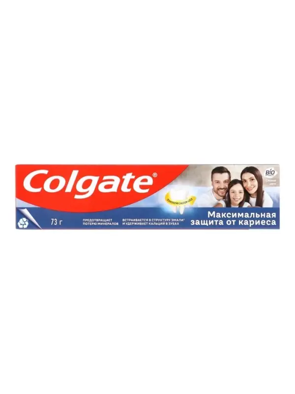 Зубная паста Colgate &laquo;Максимальная защита от кариеса&raquo;, свежая мята, 73 мл
