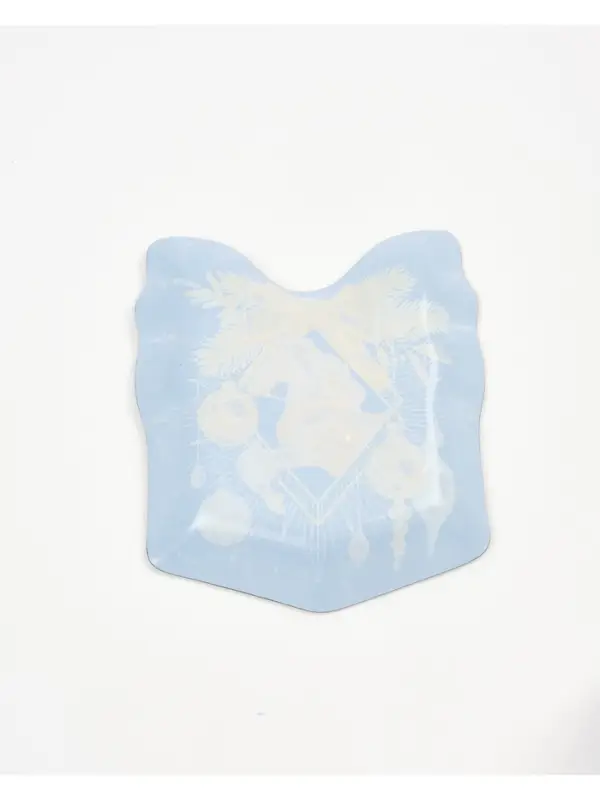 Тарелка плоская новогодняя «Роскошного года», 15.1×17.3 см