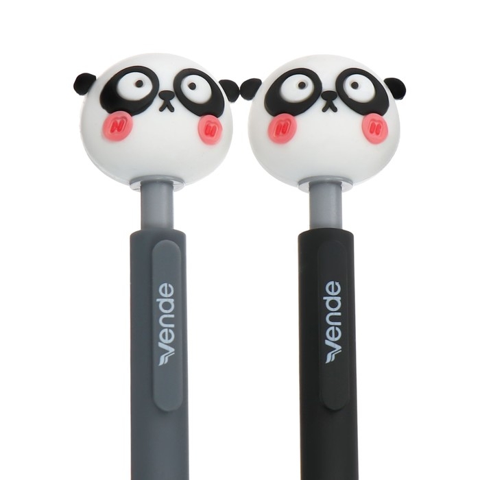 Ручка-прикол гелевая "Панда", синие чернила, МИКС