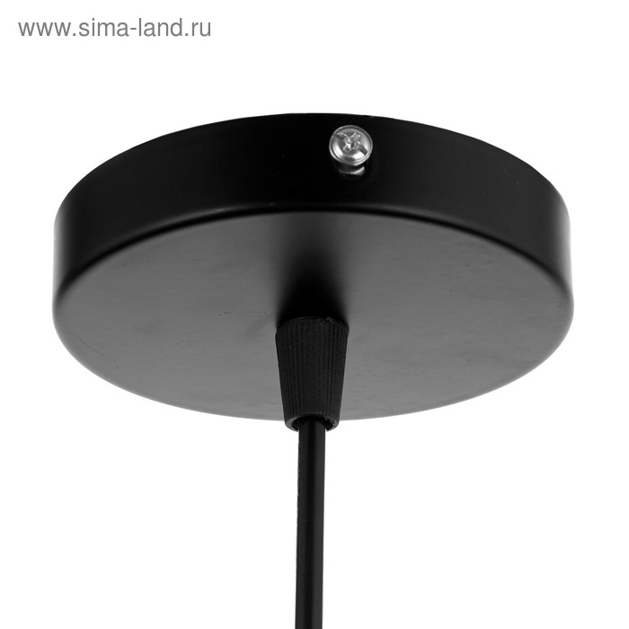 Подвес BayerLux  Подвес BayerLux "Шар" 1х60Вт Е27 черный 18,5х18,5х16см