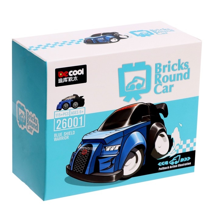 Конструктор инерционный «Спорткар», 115 деталей Конструктор инерционный «Спорткар», 115 деталей