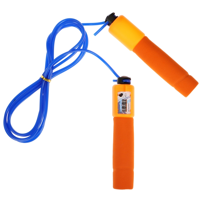 Скакалка ONLYTOP, со счётчиком, 2,55 м, цвета МИКС